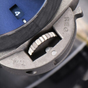 PAM1279 Luminor GMT 42mm Titanium VSF Blue Dial Black Leather Strap P9011 - Image 23