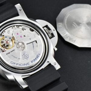 PAM1209 Submersible 42mm VSF Black Dial Blue Bezel Black Rubber Strap P9000 - Image 18