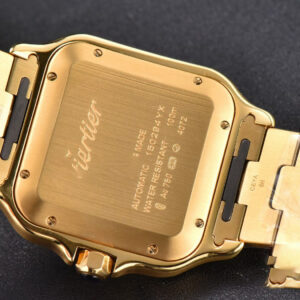 Santos de Cartier XL BVF 40MM YG White Dial YG Bracelet MIYOTA 9015 - Image 25