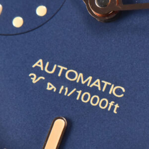 PAM1074 Submersible Quaranta Bronze 42mm VSF Blue Dial Blue Leather Strap P900 - Image 4