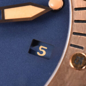 PAM1074 Submersible Quaranta Bronze 42mm VSF Blue Dial Blue Leather Strap P900 - Image 6