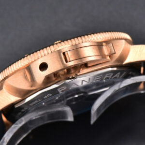 PAM1074 Submersible Quaranta Bronze 42mm VSF Blue Dial Blue Leather Strap P900 - Image 12
