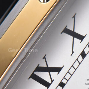 Santos de Cartier XL BVF 40MM YG/SS White Dial YG/SS Bracelet MIYOTA 9015 - Image 9