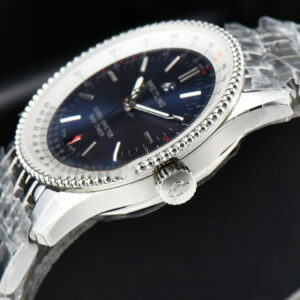 Navitimer 1 38MM KORF Blue/White Dial SS Bracelet 2824 - Image 2