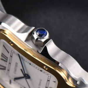 Santos de Cartier XL BVF 40MM YG/SS White Dial YG/SS Bracelet MIYOTA 9015 - Image 14