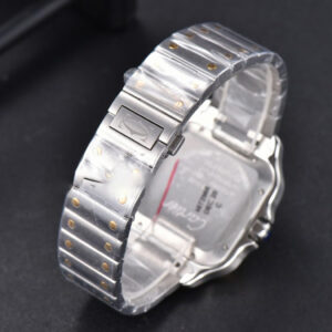 Santos de Cartier XL BVF 40MM YG/SS White Dial YG/SS Bracelet MIYOTA 9015 - Image 17