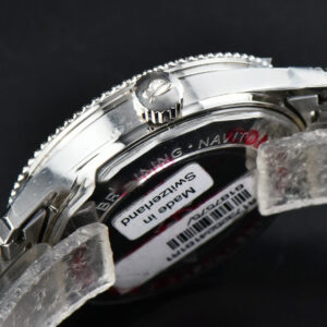 Navitimer 1 38MM KORF Blue/White Dial SS Bracelet 2824 - Image 5