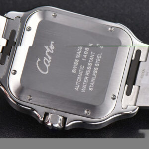 Santos de Cartier XL BVF 40MM SS White Dial SS Bracelet MIYOTA 9015 - Image 7