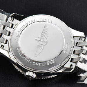 Navitimer 1 38MM KORF Blue/White Dial SS Bracelet 2824 - Image 11
