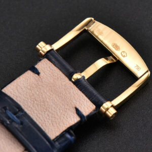 Classique 5177 40.5mm LTF YG Black Dial Digital Marker Blue Leather Strap MY9015 - Image 16
