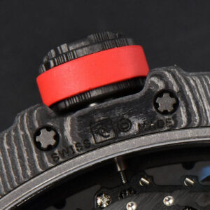 RM035-02 Real NTPT ZF Skeleton Dial Red Rubber Strap NH05A V5 - Image 11