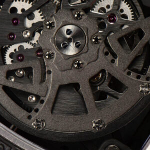 RM035-02 Real NTPT ZF Skeleton Dial Red Rubber Strap NH05A V5 - Image 14