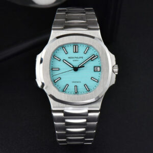 Nautilus 5711 3KF 40MM Tiffany Blue Dial SS Bracelet A324CS V3 - Image 9