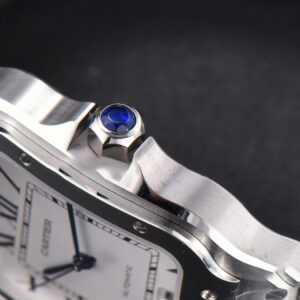Santos de Cartier XL BVF 40MM SS White Dial SS Bracelet MIYOTA 9015 - Image 20