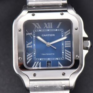 Santos de Cartier XL BVF 40MM Blue Dial SS Bracelet MIYOTA 9015