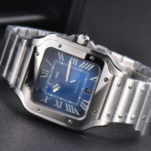 Santos de Cartier XL BVF 40MM Blue Dial SS Bracelet MIYOTA 9015 - Image 20