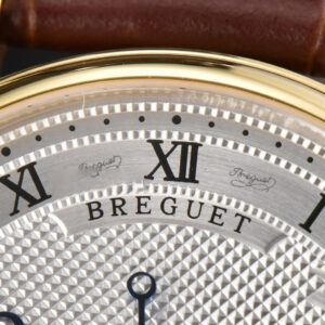 Classique 5177 40.5mm LTF YG White Dots Dial Roma Marker Brown Leather Strap MY9015 - Image 13
