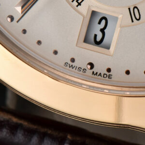 Annual Calendar 5396 Moonphase 38.5mm ZF RG White Stick Dial Brown Leather Strap MY9015 - Image 5