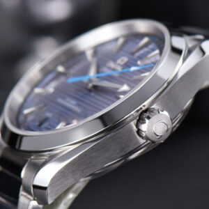 Aqua Terra 150M VSF 41MM Light Blue Dial Blue Hand Silver Markers SS Bracelet A8900 - Image 7