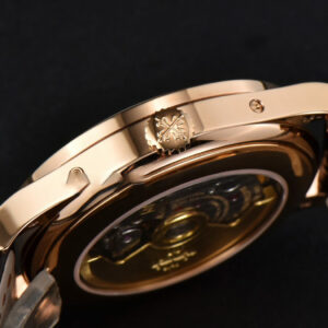 Annual Calendar 5396 Moonphase 38.5mm ZF RG White Stick Dial Brown Leather Strap MY9015 - Image 9