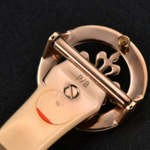 Annual Calendar 5396 Moonphase 38.5mm ZF RG White Digital Dial Brown Leather Strap MY9015 - Image 6