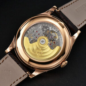 Annual Calendar 5396 Moonphase 38.5mm ZF RG White Digital Dial Brown Leather Strap MY9015 - Image 11