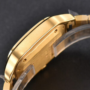 Santos de Cartier Medium BVF 35MM YG White Dial YG Bracelet MIYOTA 9015 - Image 14