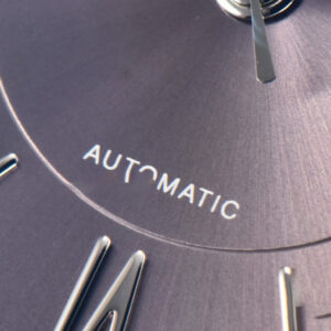 Portofino V7F 37MM Gray Dial Silver Marker Black Leather Strap A2892 - Image 4