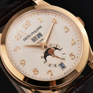 Annual Calendar 5396 Moonphase 38.5mm ZF RG White Digital Dial Brown Leather Strap MY9015 - Image 28