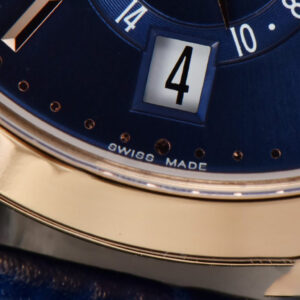 Annual Calendar 5396 Moonphase 38.5mm ZF RG Blue Stick Dial Blue Leather Strap MY9015 - Image 5