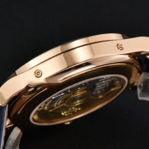 Annual Calendar 5396 Moonphase 38.5mm ZF RG Blue Stick Dial Blue Leather Strap MY9015 - Image 11