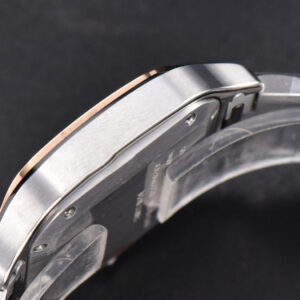 Santos de Cartier Medium BVF 35MM RG/SS White Dial RG/SS Bracelet MIYOTA 9015 - Image 15