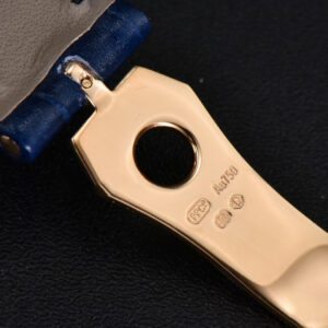 Annual Calendar 5396 Moonphase 38.5mm ZF RG Blue Stick Dial Blue Leather Strap MY9015 - Image 18