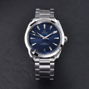 Aqua Terra 150M VSF 41MM Dark Blue Dial Silver Hand Silver Markers SS Bracelet A8900 - Image 13