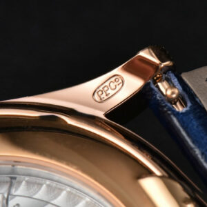 Annual Calendar 5396 Moonphase 38.5mm ZF RG Blue Stick Dial Blue Leather Strap MY9015 - Image 21
