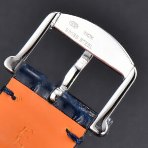 Portofino V7F 37MM Blue Dial Silver Marker Black Leather Strap A2892 - Image 15