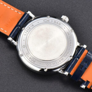 Portofino V7F 37MM Blue Dial Silver Marker Black Leather Strap A2892 - Image 20