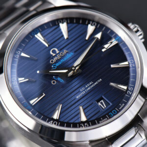 Aqua Terra 150M VSF 41MM Dark Blue Dial Silver Hand Silver Markers SS Bracelet A8900 - Image 19