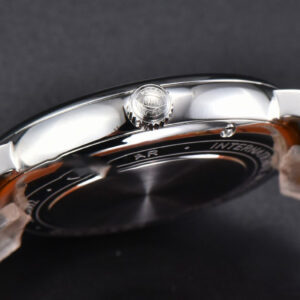 Portofino V7F 37MM Gray Dial YG Marker Brown Leather Strap A2892 - Image 11
