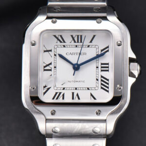 Santos de Cartier Medium BVF 35MM SS White Dial SS Bracelet MIYOTA 9015