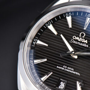 Aqua Terra 150M VSF 41MM Black Dial Silver Hand Silver Markers SS Bracelet A8900 - Image 17