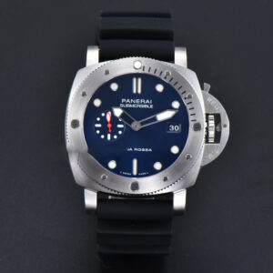 PAM1391 44mm Submersible Quaranta TTF Blue Dial Rubber Strap P9010 - Image 17