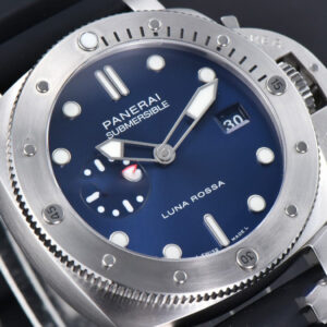 PAM1391 44mm Submersible Quaranta TTF Blue Dial Rubber Strap P9010 - Image 26