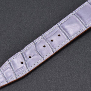 Portofino V7F 37MM Diamond Gray Dial Silver Marker Grape Leather Strap A2892 - Image 14