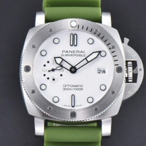 PAM1226 TTF 44MM White Dial Rubber Strap P9010
