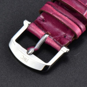 Portofino V7F 37MM Diamond Silver Dial RG Marker Pink Leather Strap A2892 - Image 13