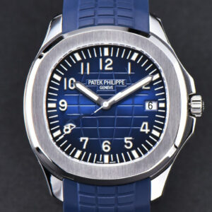 Aquanaut 5168 42mm ZF Blue Dial Blue Rubber Strap A324