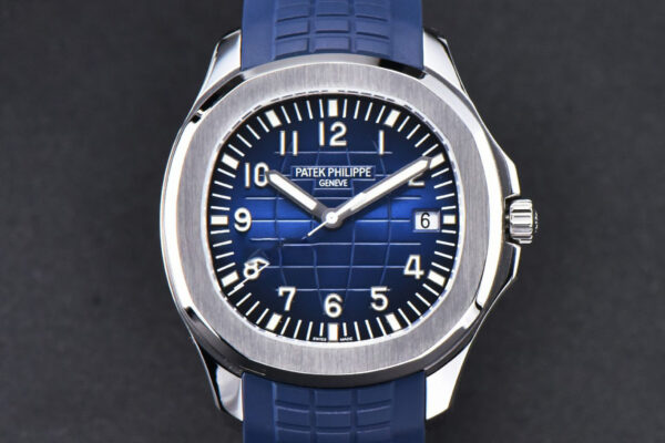 Aquanaut 5168 42mm ZF Blue Dial Blue Rubber Strap A324
