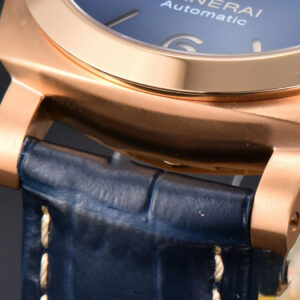 PAM1114 TTF 44MM RG Blue Dial Blue Leather Strap P9010 - Image 23
