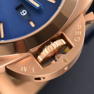 PAM1114 TTF 44MM RG Blue Dial Blue Leather Strap P9010 - Image 25